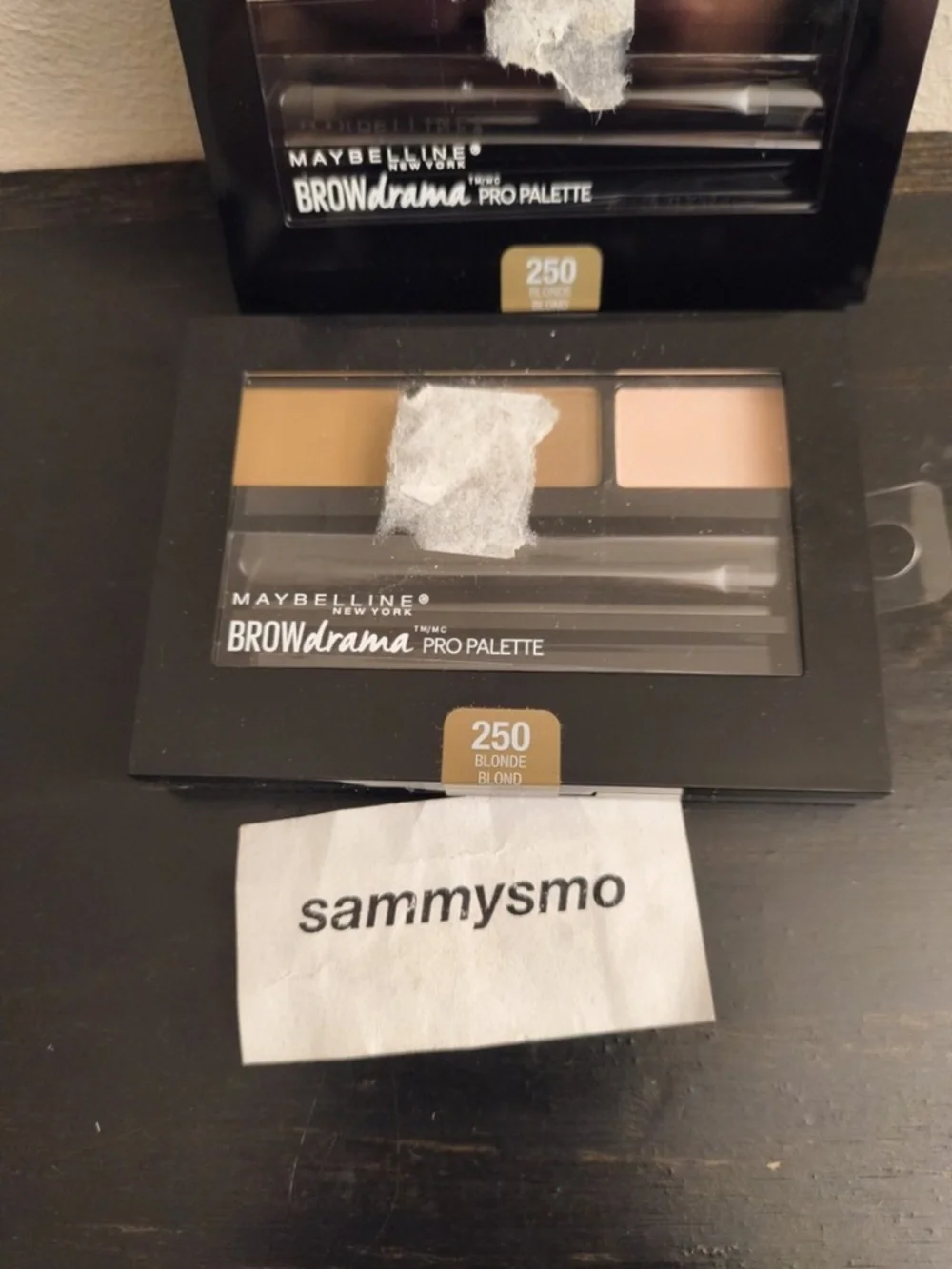 Maybelline Brow Drama Pro Palette, Polished Brow 250 blonde x2